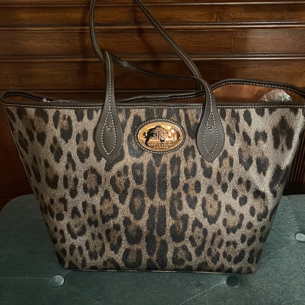 Roberto Cavalli leopard tote - Picture 3 of 7